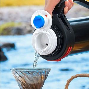 Termos y Botellas de Agua para Adultos, Botellas de Acero Inoxidable para Bebidas, Termos Grandes para Deportes al Aire Libre y Negocios - Product Image 6