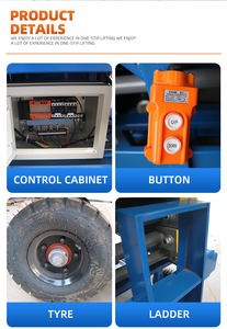 8m 11m सस्ते माल मैनुअल हाइड्रोलिक बिजली कार्यशाला स्थानांतरित मुफ्त खड़ा अप मिनी कैंची उठा डिजाइन तालिका काम x लिफ्ट मंच - Product Image 5