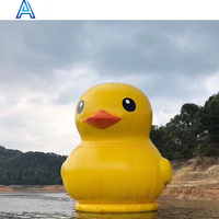 Ballon de canard géant jaune hermétique, grand ballon gonflable pour canard flottant dans l'eau, rivière, lac