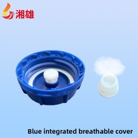 Tapa Circular Apilable Antirrobo para Contenedor de Cerveza Xiangxiong, HDPE de Grado Alimenticio, 25L, 30kg, 60mm