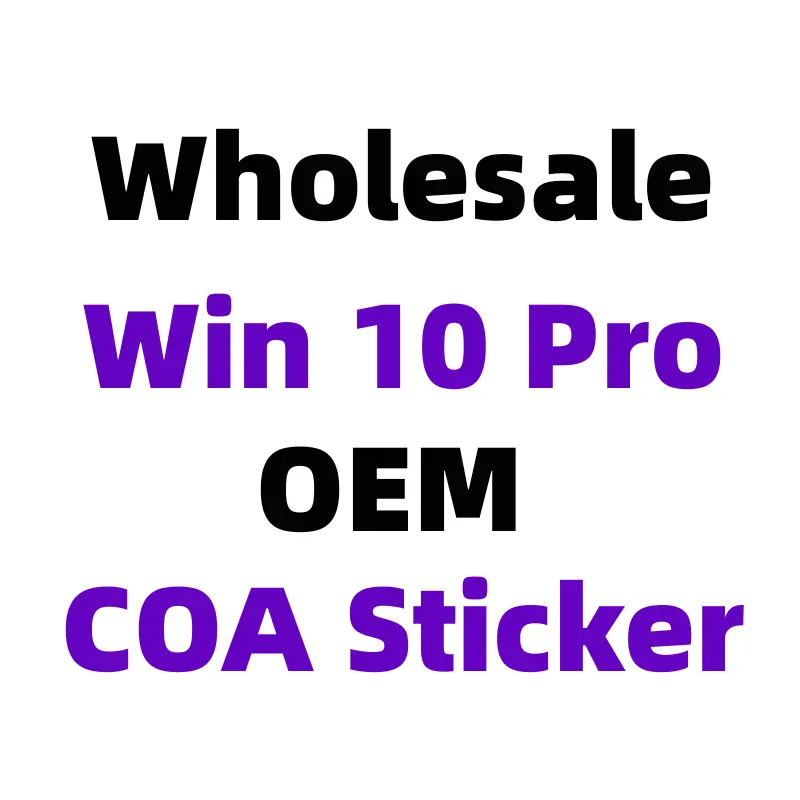 Оптовая продажа, Win 10 Pro OEM стикер 100% онлайн-активации на срок службы Win 10 Pro стикер хорошего качества, доставка Fsat
