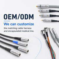 Conector Circular Metálico de Empuje y Tracción Serie FGG EGG 00B 1B 2B 3B, de 2 a 64 Pines, con Bloqueo Automático, Compatible con el Original