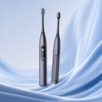 Brosse à dents électrique sonique rechargeable pour adultes, prix d'usine en gros, personnalisable, étanche IPX7 avec écran, approuvée ADA