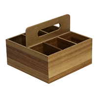 Hölzerne Schreibtisch-Aufbewahrungsbox mit Lasergravur-Logo Mehrteiliger Holz-Schreibtisch-Organizer