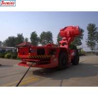 TuoXing TC-410E 4-Cbm Elektrischer Radlader LHD Unterirdischer 6-Yard-Scooptram Kernmotor-Bergbaulader Schaufelmaschine
