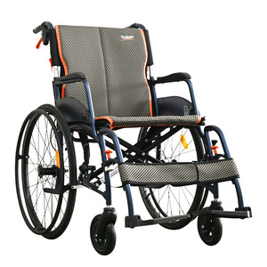 Fauteuil roulant manuel Takan en alliage de magnésium, grandes roues, léger, pliable, confortable, chaise de voyage - Product Image 4
