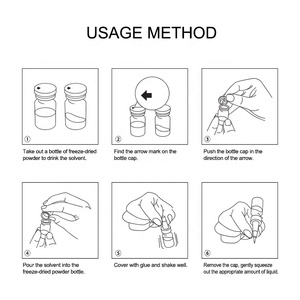 कामियान थोक एंटी-एजिंग फेस स्सा सेट भेड़ प्लेसेंटा फ्रीज-सूखे जेल पोषण पेप्टाइड्स हाइलूरोनिक - Product Image 6