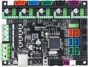 لوحة تحكم طابعة ثلاثية الأبعاد MKS Gen-L V1.0 2.1 لوحة رئيسية مفتوحة المصدر تدعم مارلين TMC2209/TMC2208/TMC2208/TFT35 V3.0/TFT35 E3 - Product Image 5