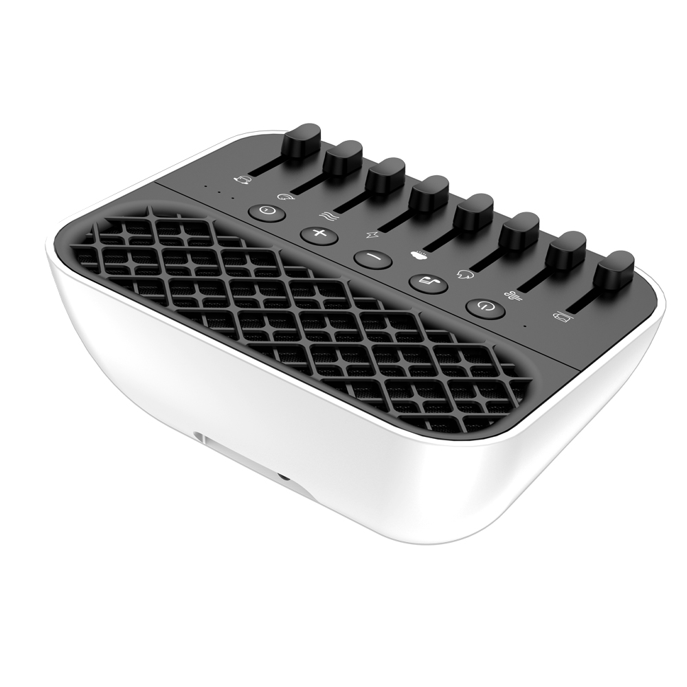 Современные стильные механические кнопки с разъемом для наушников 3,5 мм, функция таймера, устройство с белым шумом