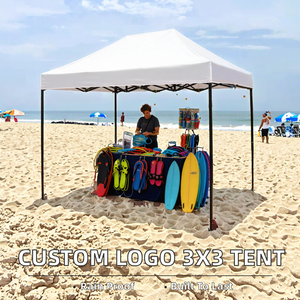 Carpa Plegable Cuadrada de PVC con Camuflaje, Personalizable con Logotipo, Impermeable, Resistente al Fuego, Duradera, de Una Sola Capa, con Poste de Acero, para 2 Personas, para Todo Tipo de Comercio - Product Image 2