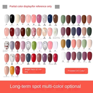 Ensemble de vernis à ongles transparent à base d'eau, effet glace, sans cuisson, durable, décollable, séchage rapide, brillant - Product Image 2