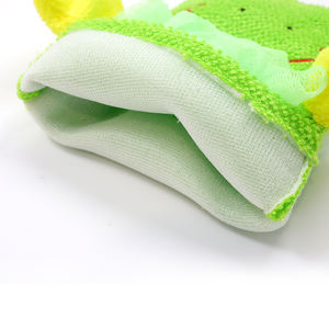 Éponge de bain pour bébé Panda Superstore, mignonne et en forme de dessin animé, gant de bain exfoliant doux - Product Image 6