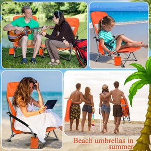 Large 1.8M Oxford Beach <b>Umbrella</b> Commercial Outdoor Manual Classic Straight <b>Windproof</b> All-in-1 Sunny & Rainy Use - Product Image 4