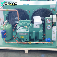 Unité de condensation industrielle de type ouvert avec compresseur scroll et moteur pour un fonctionnement écologique stable et des performances durables