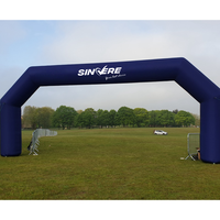 Arche gonflable personnalisée pour événements sportifs, modèle de prix, publicité, ligne de départ/arrivée gonflable pour sports et courses