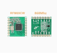Module émetteur-récepteur sans fil haute puissance RFM69CW 20dBm en promotion, 868 MHz RFM69C-433S2 915 MHz Module RF