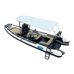 Hedia Luxury, Bote Inflable de 25 pies, Modelo Rib 760 Orca, Casco de Aluminio Hypalon/PVC, para Uso Familiar - Product Image 2