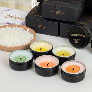 Kit para Hacer Velas DIY al por Mayor, Kit Súper Fácil para Hacer Velas Aromáticas de Cera de Soja para Negocios con Frasco - Product Image 4