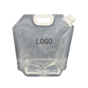 Sacs <span class=keywords><strong>de</strong></span> boisson 5L avec poignée pochette debout réutilisable personnalisée transparente pochette à eau <span class=keywords><strong>sac</strong></span> en plastique pour vin boisson eau boisson - Product Image 1