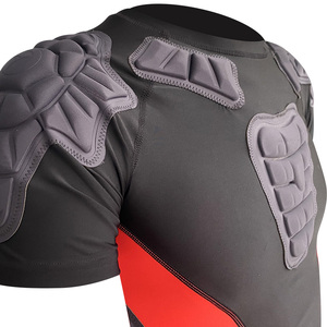 YOUNGSON Ropa Interior Protectora Personalizada 3D para Fútbol, Ciclismo de Montaña, Camiseta de Compresión Acolchada para Portero - Product Image 2