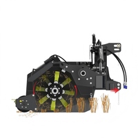 Broyeur de paille AWON SC600 de 6 mètres de large, broyeur pliable de 6 m, broyeur de résidus monté sur tracteur, 210-250 CV