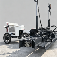Machine à niveler au laser auto-ajustable, règle vibrante pour usine de transformation alimentaire