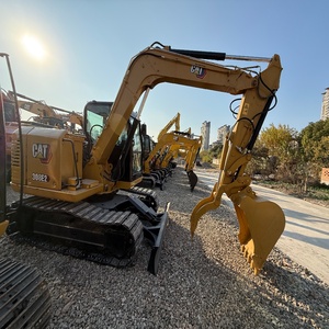 Mini-excavatrice sur chenilles CAT 308 d'occasion, excavatrice Cat 308E2 d'origine de 8 tonnes en bon état de fonctionnement à vendre - Product Image 2