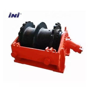 Argano idraulico da 15 tonnellate a tamburo del freno di sicurezza automatico scanalato - Product Image 1