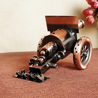 Métal Artisanat En Gros Rétro Creative Décoration De La Maison Vintage Cannon Modèle Jouets