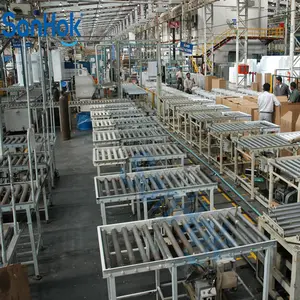 High Quality Customized Salt Conveyor Assembly Line For Refrigerator And Freezer Production