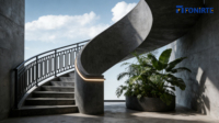 Clôture de sécurité et d'intimité en alliage d'aluminium pour jardin, balcon, escalier, revêtement poudré, moderne, extérieur