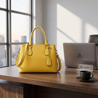 Sac à bandoulière de luxe en cuir PU pour femme, grande capacité, sac fourre-tout tendance, impression de logo personnalisée pour marques féminines, vente en gros
