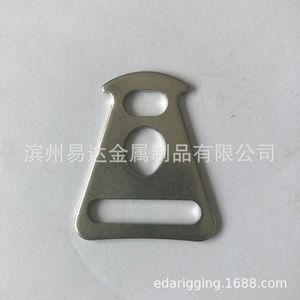 Boucle à trois trous en acier inoxydable Eda 304 25 mm pour accessoires de tente - Product Image 1