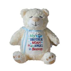 Etsy — Animal en peluche personnalisé, poupée de licorne, ours ou lapin, référence de naissance - Product Image 4