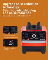 Extracteur de jus commercial Performance Zhongshan Processor 2.5l National Food, Mixeur haute performance pour smoothies