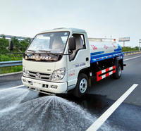 Camion à eau multifonctionnel diesel 4x2 personnalisé avec pompe pour le contrôle de la poussière, le refroidissement des zones à haute température, la construction agricole