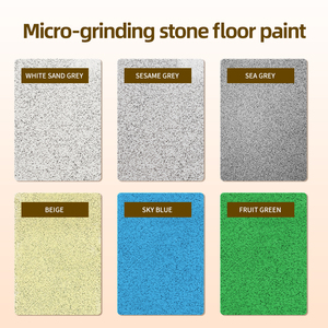 Pintura para Pisos de Micro Terrazo JIANTAI, Revestimiento Líquido de Emulsión Acrílica para Paredes Exteriores con Resistencia a los Arañazos, Aplicable a Superficies de Pared - Product Image 3