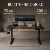 Table élévatrice électrique robuste AOR avec support en T renforcé, moteur unique, mémoire intelligente, vente en gros usine