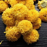 Thé en fleurs en vrac de chrysanthème impérial pur naturel jaune vif, qualité Wuyuan Huangshan, origine Anhui Huangshan