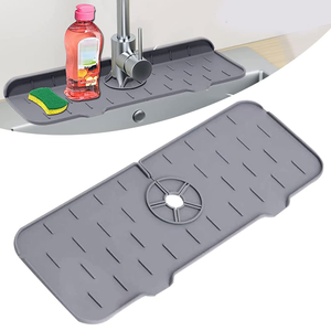 Alfombrilla plegable de TPE para grifo, desechable, antisalpicaduras, impermeable, a prueba de fugas, para fregadero de cocina, baño y aseo - Product Image 1
