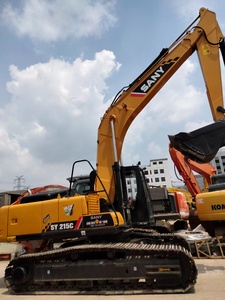 Used Excavator Good Price SANY SY215C Commercial Construction Sites Construction Digger Crawler Excavator for Farm Sale - Product Image 6