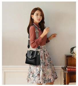 Nouveau sac seau de conception Simple pour les femmes mode en cuir souple grande capacité sac à bandoulière pour le travail de Shopping en plein air - Product Image 2