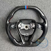 Volant en fibre de carbone amélioré pour Toyota Corolla E210 SE LE 2022 2023 2024 2003 2004 2006 2010 2019 2020 2021 RAV4 2018