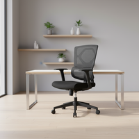 Nouveau produit : Chaise ergonomique moderne en maille, confortable pour le bureau à domicile et la sieste, chaise d'ordinateur double usage pour e-sport, respirante et pivotante