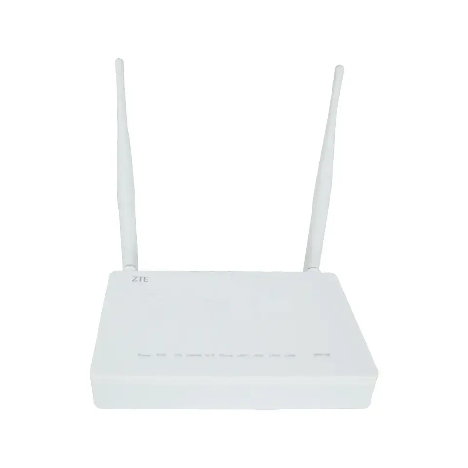 Nuevo ont zxhn F660 V7.0 4ge 2 puertos 300M 2,4G WiFi Gpon enrutador de fibra óptica módem de red Compatible con ZTE ONU OLT