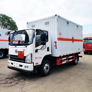 Camion de transport de produits explosifs 4X2 10T 18 tonnes <span class=keywords><strong>pour</strong></span> marchandises dangereuses et matériaux de dynamitage avec caisse antistatique - Product Image 2