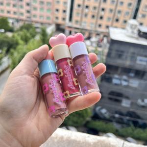 Großhandel Kosmetik Siyiping Herz Lip gloss Langlebiges Mineral Glänzender Lippenstift Matte Lip gloss Liquid Cosmtico Makeup Sets - Product Image 3