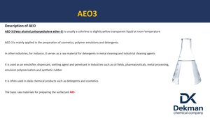 AEO-3/CAS 6843/ Éter de Polioxietileno de Alcohol Graso / Materia Prima Detergente para Limpieza - Product Image 2
