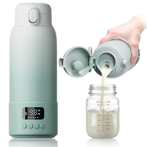 Bouilloire électrique portable intelligente 2025, <span class=keywords><strong>mini</strong></span>, sans fil, chauffe-eau USB rechargeable, chauffe-lait pour bébé, lait maternel, utilisation en extérieur - Product Image 1