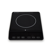 Vente directe d'usine 1 plaque chauffante Indection Table de cuisson Portable Commercial brûleur unique cuisinière à Induction électrique cuisinière